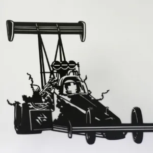Top Fuel Racer   Metal Wall Art