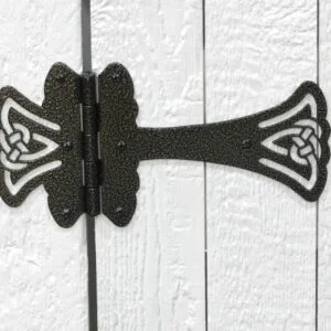 Celtic Garden Gate Hinges: Decorative Shed Hinges