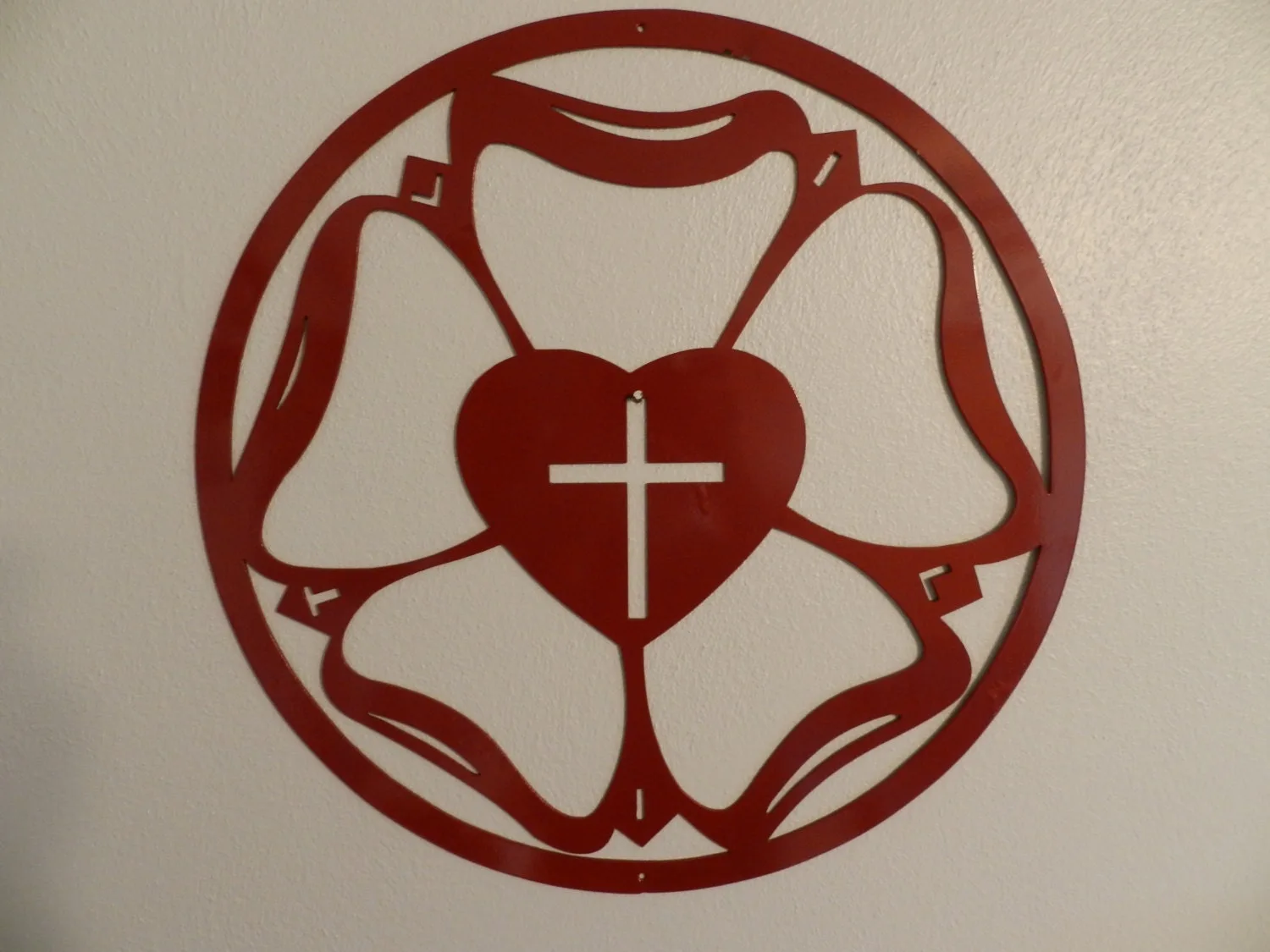 Luther's Rose - Metal Wall Art