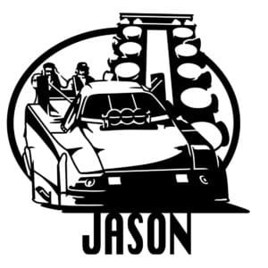 Personalized Funny Car   Metal Wall Art