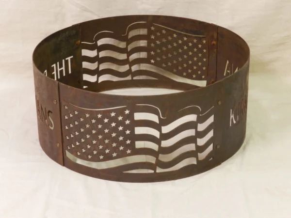 Fire Ring - American Flag Design