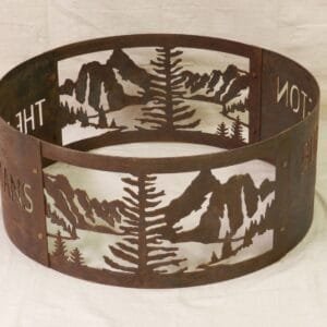 Fire Ring - Mountain Lake Design