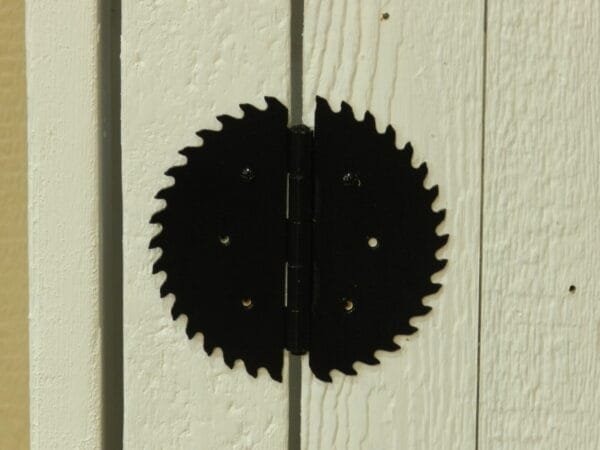 Saw Blade Design Hinges, Decorative Hinges, Garden Gate Hinges, Shed Hinges - Image 3