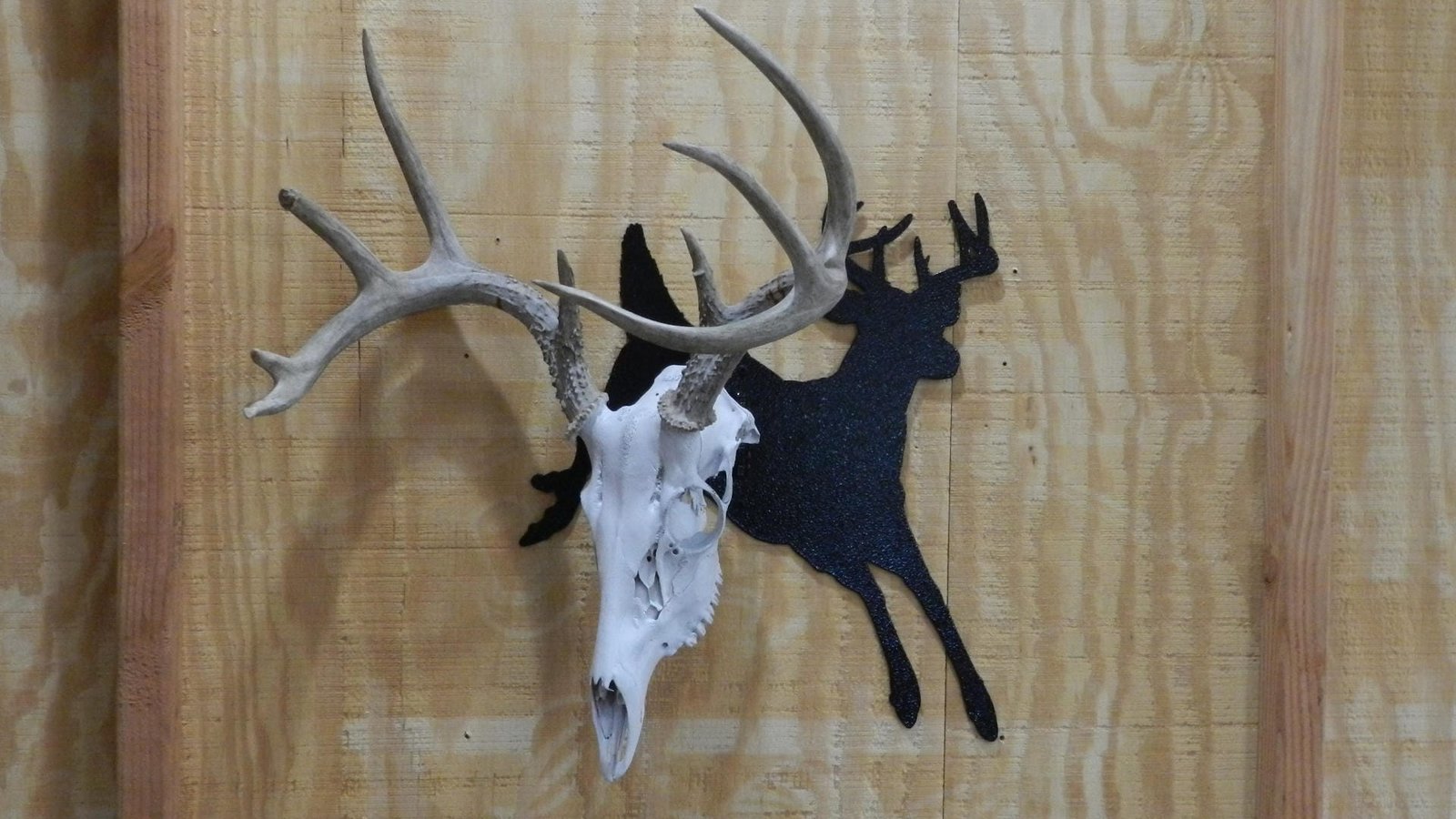 European Mount Deer Skull Hanger Decorative Plaque - Image 8
