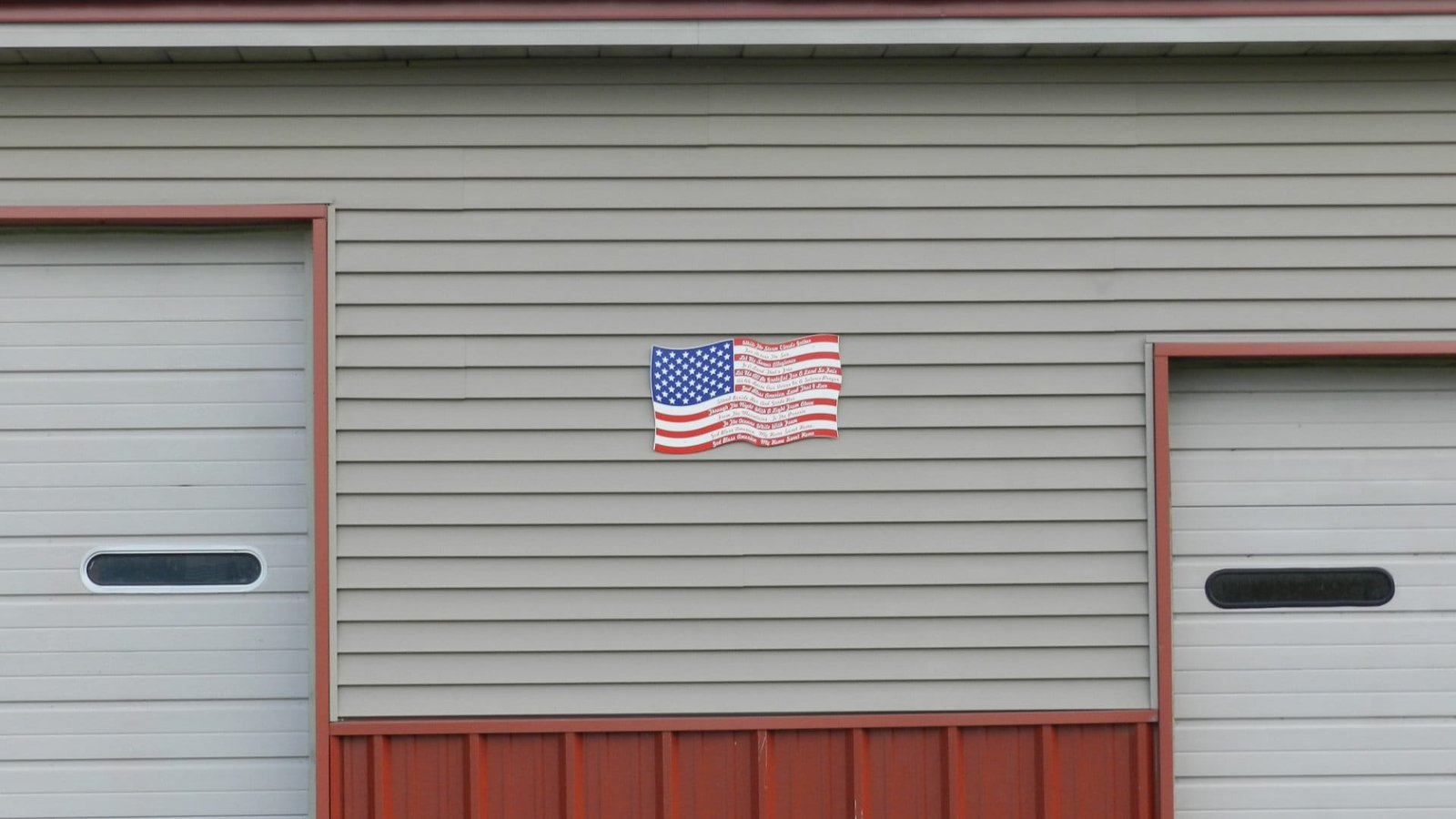American Flag Metal Wall Art God Bless America - Image 3