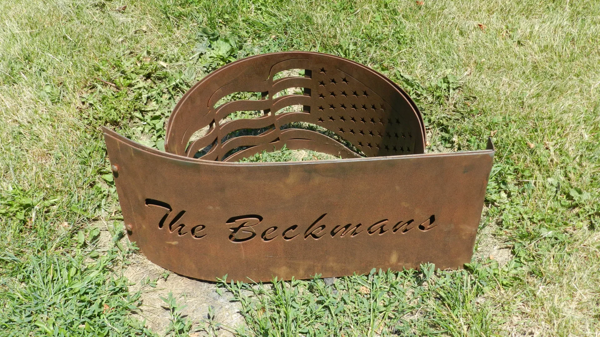 Personalized Heart Shape Fire Pit - Image 12